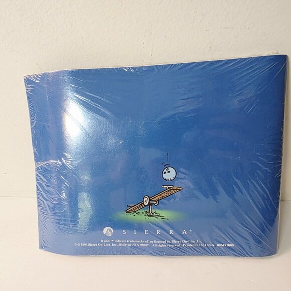 The Incredible Machine 2 PC Game Sierra 1994 CD-ROM Puzzle Game Manual - Picture 5 of 6